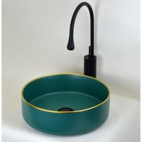 Смеситель для раковины Bronze de Luxe Scandi 9015B, черный матовый