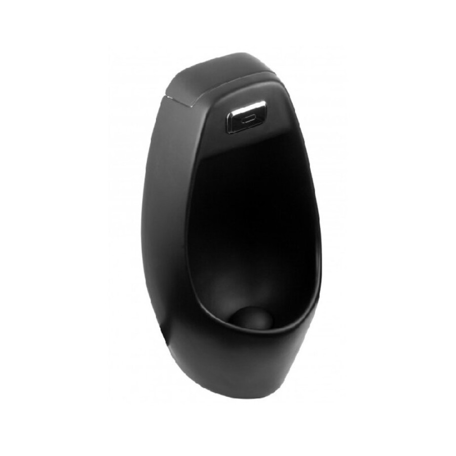 Писсуар подвесной Gid Publico Q9504bm 91109, сенсорный, черный матовый