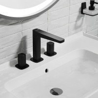 Смеситель для раковины WasserKRAFT Nuthe, черный матовый, 9135