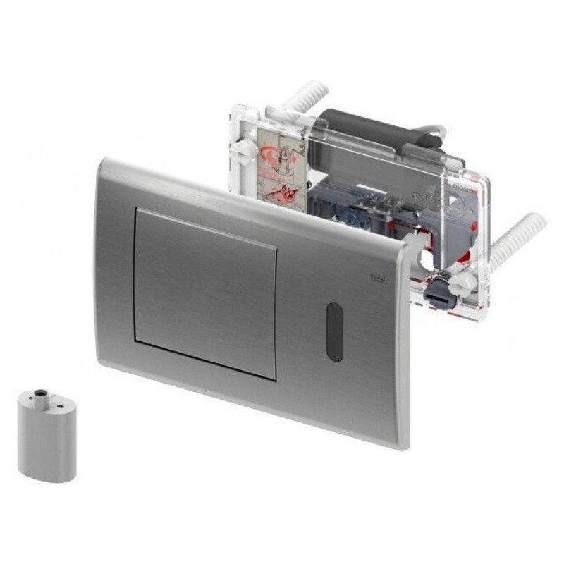Клавиша смыва TECE Planus 6 V-Batterie 9240351, сенсорная, механическая, хром глянцевый