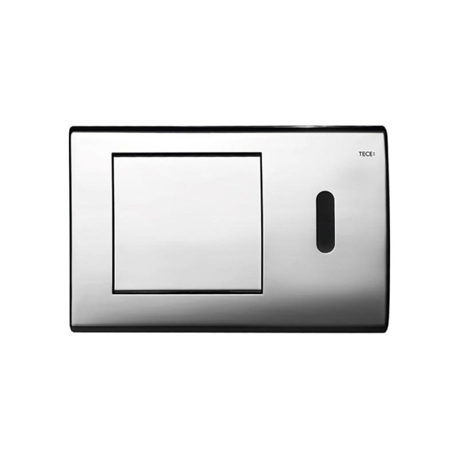 Клавиша смыва для писсуара TECE Planus 220/12 V 9240353, сенсорная, механическая, хром глянцевый