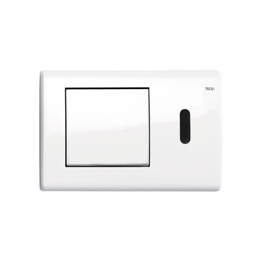 Клавиша смыва для писсуара TECE Planus 9240361, сенсорная, 6 V-Batterie, белый глянцевый