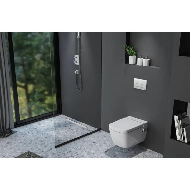 Клавиша смыва TECE Square II 9240833, механическая, черный матовый