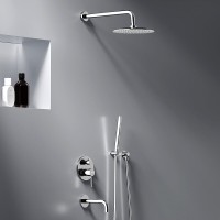 Душевая система Damixa Scandinavian Pure 936510000, цвет хром