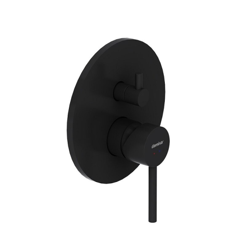 Душевая система Damixa Scandinavian Pure, 936520300, цвет черный матовый