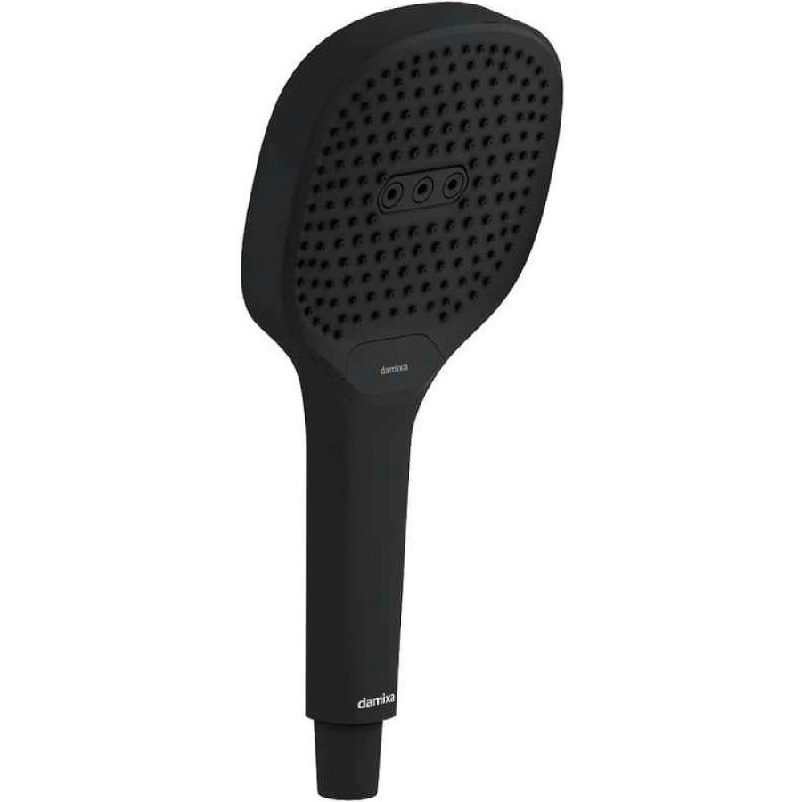 Душевая лейка Damixa Merkur 940020300, 3 режима, черная матовая