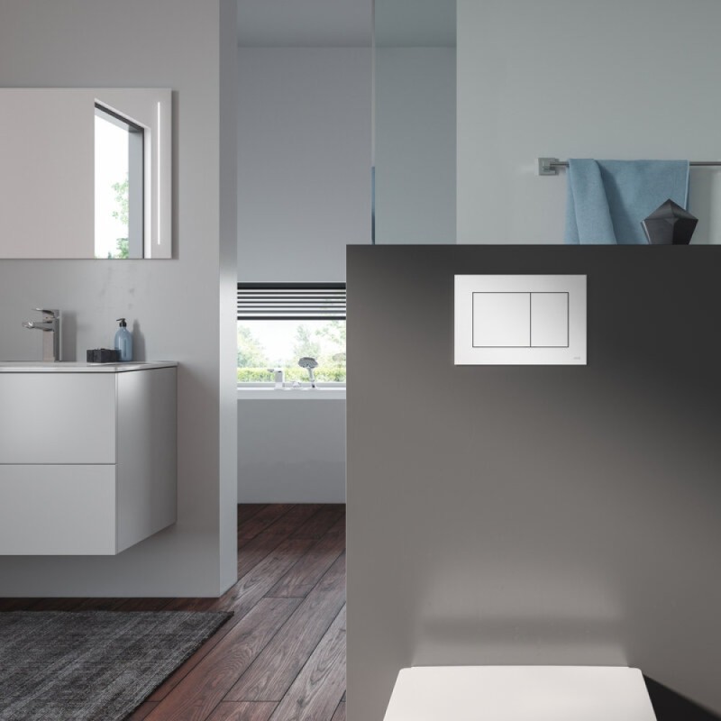 Инсталляция подвесного унитаза TECE Base 9400413.WC1 TECE V04 с клавишей смыва TECEnow, белый