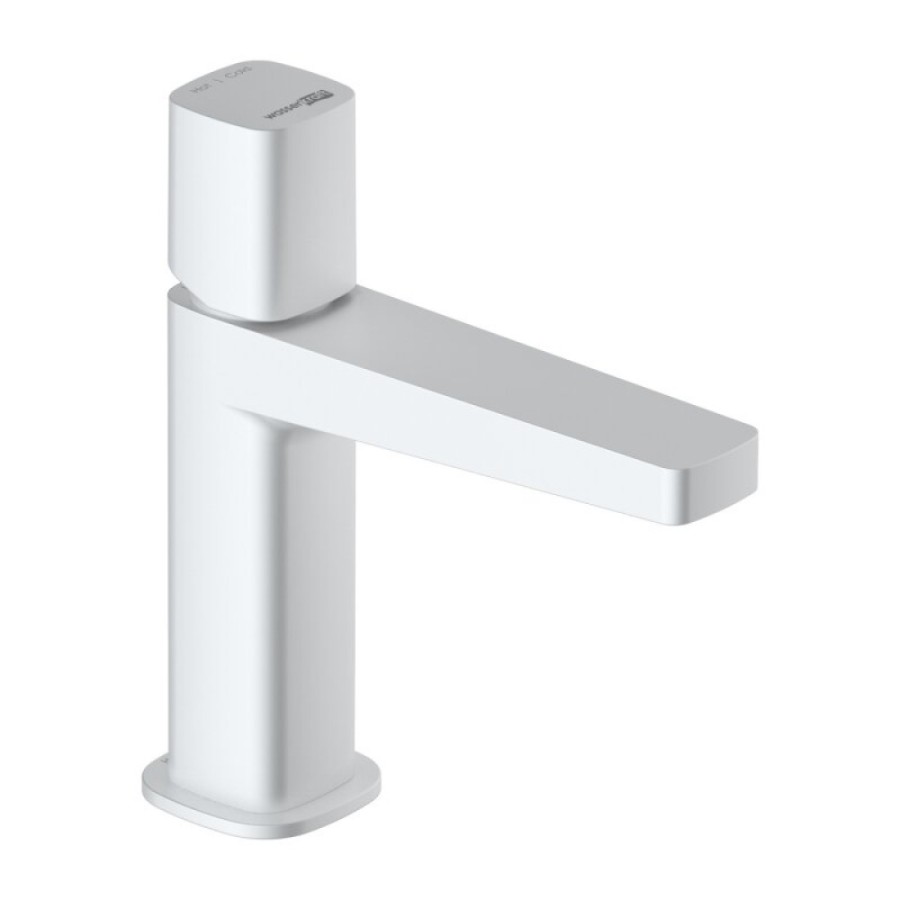 Смеситель для раковины WasserKRAFT Saale, белый матовый, 9503