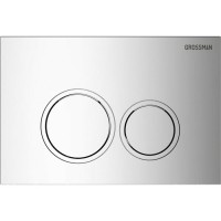 Комплект Grossman Galaxy 97.01.100: инсталляция для унитаза 900.K31.01.000, клавиша смыва хром глянцевый 700.K31.01.100.100