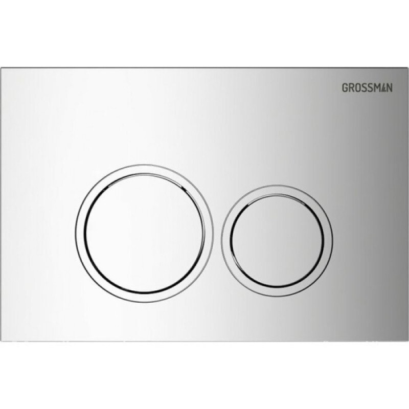 Комплект Grossman Galaxy 97.01.100: инсталляция для унитаза 900.K31.01.000, клавиша смыва хром глянцевый 700.K31.01.100.100