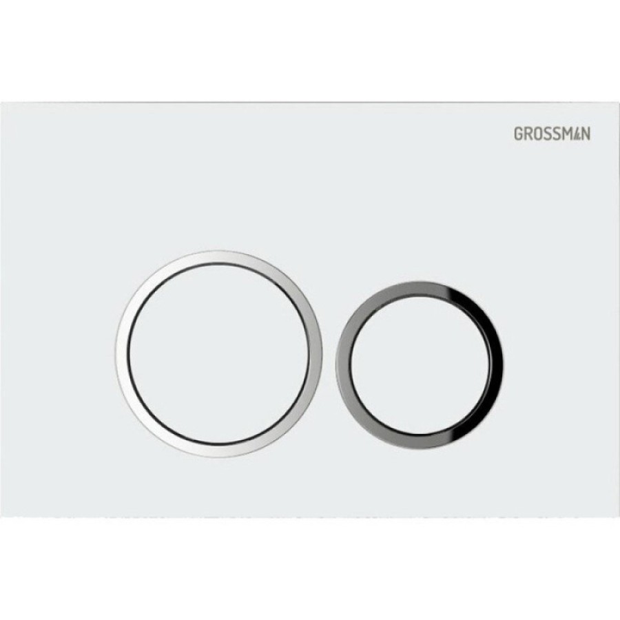 Комплект Grossman Galaxy 97.01.000: инсталляция для унитаза 900.K31.01.000, клавиша смыва белый глянцевый 700.K31.01.000.000