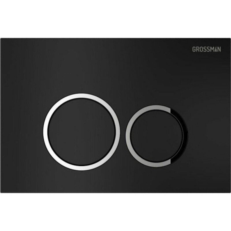 Комплект Grossman Galaxy 97.01.210: инсталляция для унитаза 900.K31.01.000, клавиша смыва черный матовый 700.K31.01.210.210