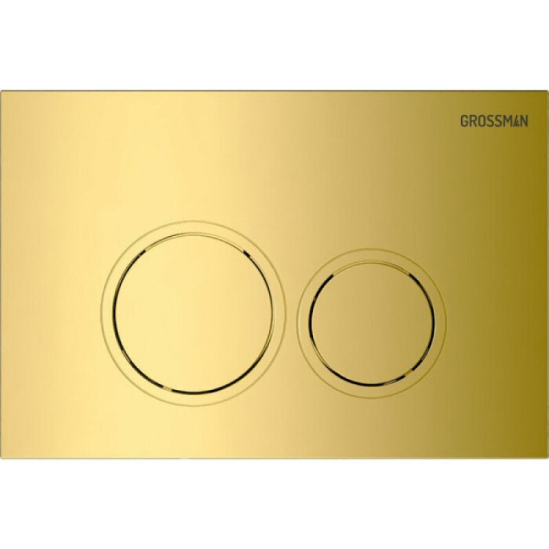 Комплект Grossman Galaxy 97.01.300: инсталляция для унитаза 900.K31.01.000, клавиша смыва золото глянцевое 700.K31.01.300.300