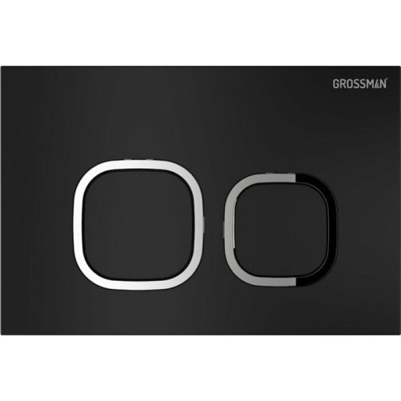 Комплект Grossman Cosmo 97.02.210: инсталляция для унитаза 900.K31.01.000, клавиша смыва черный матовый 700.K31.02.210.210
