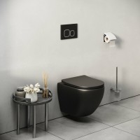 Комплект Grossman Cosmo 97.02.210: инсталляция для унитаза 900.K31.01.000, клавиша смыва черный матовый 700.K31.02.210.210