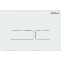 Комплект Grossman Pragma 97.03.000: инсталляция для унитаза 900.K31.01.000, клавиша смыва белый глянцевый 700.K31.03.000.000