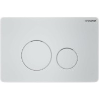 Комплект Grossman Style 97.05.01M: инсталляция для унитаза 900.K31.01.000, клавиша смыва белый матовый 700.K31.05.01M.01M