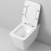 Комплект Grossman Cosmo 97.4414S.02.110, инсталляция 900.K31.01.000 с безободковым унитазом GR-4414S белый, сиденье микролифт, клавиша смыва хром матовый 700.K31.02.110.110