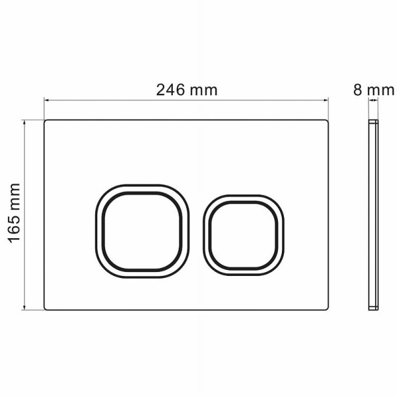 Комплект Grossman Cosmo 97.4414S.02.210, инсталляция 900.K31.01.000 с безободковым унитазом GR-4414S белый, сиденье микролифт, клавиша смыва черный матовый 700.K31.02.210.210