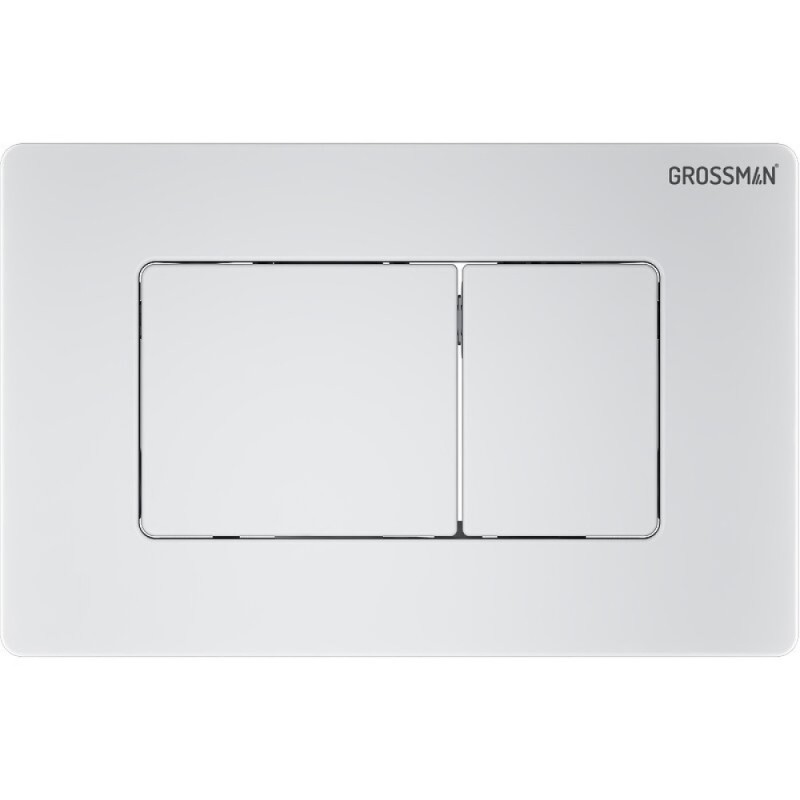 Комплект Grossman Classic 97.4414S.04.01M, инсталляция 900.K31.01.000 с безободковым унитазом GR-4414S белый, сиденье микролифт, клавиша смыва белый матовый 700.K31.04.01M.01M
