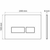 Комплект Grossman Pragma 97.4441BMS.03.110, инсталляция 900.K31.01.000 с безободковым унитазом GR-4441BMS черный матовый, сиденье микролифт, клавиша смыва хром матовый 700.K31.03.110.110