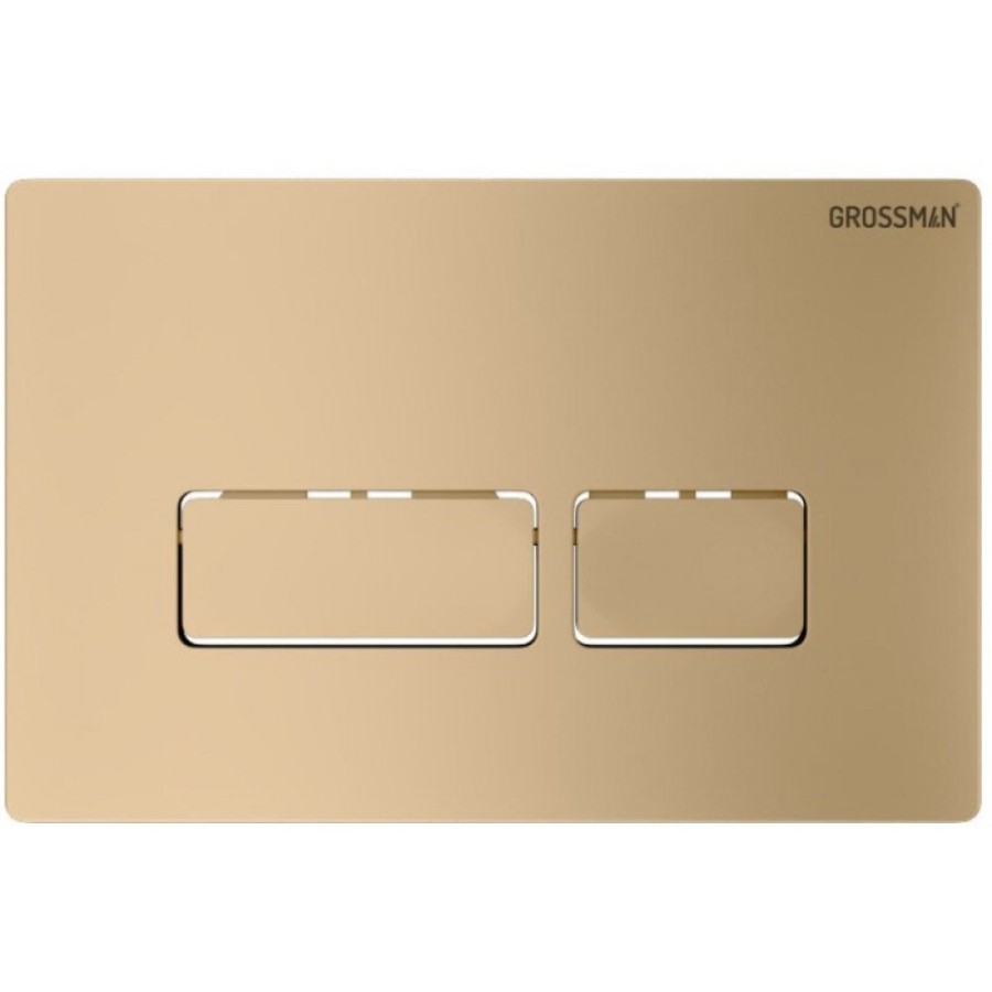 Комплект Grossman Pragma 97.4455GWS.03.310, инсталляция 900.K31.01.000 с безободковым унитазом GR-4455GWS золото, сиденье микролифт, клавиша смыва золото матовое 700.K31.03.310.310