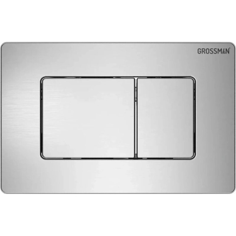 Комплект Grossman Classic 97.4477BMS.04.12M, инсталляция 900.K31.01.000 с безободковым унитазом GR-4477BMS черный матовый, сиденье микролифт, клавиша смыва хром сатин 700.K31.04.12M.12M