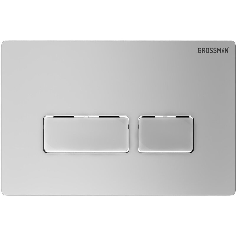 Комплект Grossman Pragma 97.4478BMS.03.110, инсталляция 900.K31.01.000 с безободковым унитазом GR-4478BMS черный матовый, сиденье микролифт, клавиша смыва хром матовый 700.K31.03.110.110