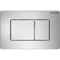 Комплект Grossman Classic 97.4478SQ.04.12M, инсталляция 900.K31.01.000 с безободковым унитазом GR-4478SQ белый, смыв торнадо, сиденье микролифт, клавиша смыва хром сатин 700.K31.04.12M.12M