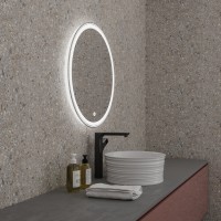 Зеркало Grossman Sento 97070 D700 70 x 70 см с подсветкой, сенсорный выключатель