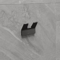Крючок Lemark Smooth Line, 9716006, двойной, PVD графит