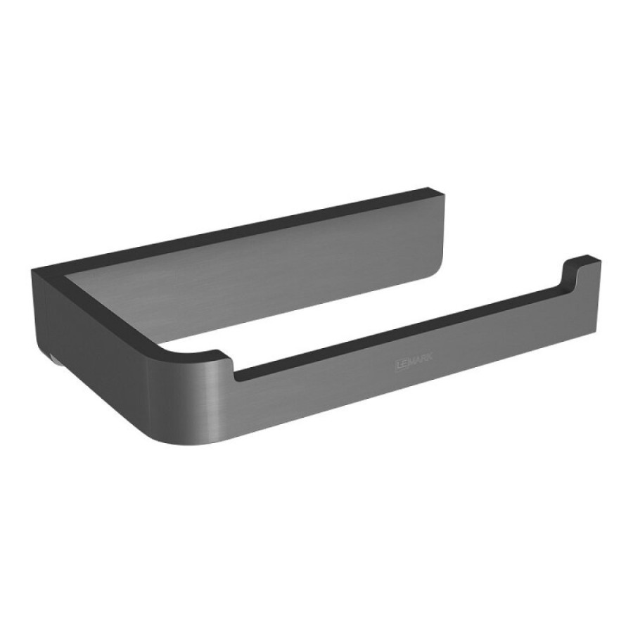 Держатель туалетной бумаги Lemark Smooth Line, 9726009, PVD графит