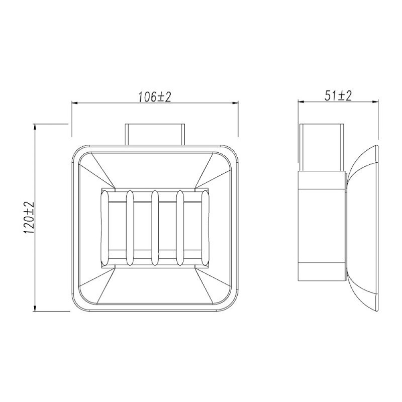 Мыльница Lemark Smooth Line, 9746018, держатель PVD графит