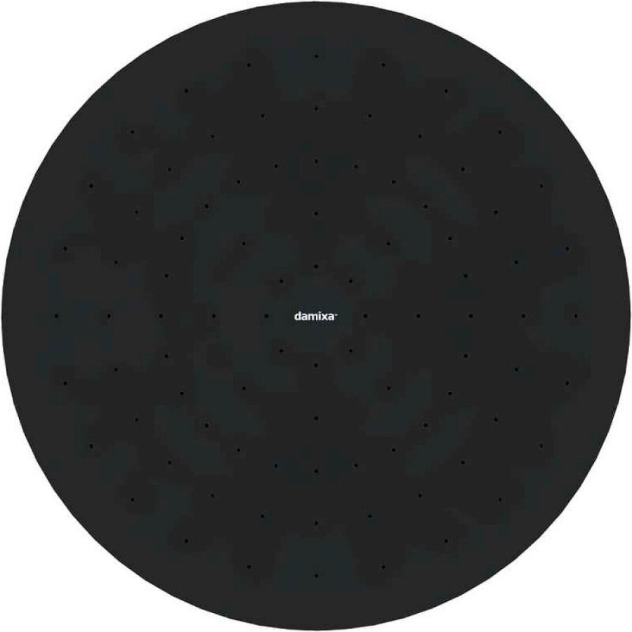 Верхний душ Damixa Jupiter 977050300, диаметр 22.5 см, черный матовый
