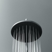 Душевая система Damixa Jupiter 977730300 термостатическая, черная