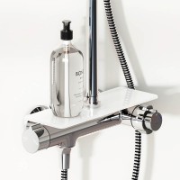 Душевая система Damixa Jupiter 977750000, термостатическая, цвет хром