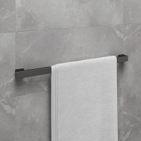 Полотенцедержатель Lemark Smooth Line, 9786024, 61 см, PVD графит