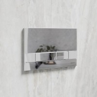 Клавиша Lemark Bit, 9801005, для инсталляции, механическая, хром глянцевый