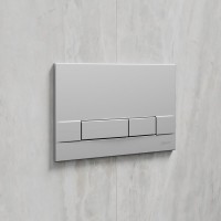 Клавиша Lemark Bit, 9803007, для инсталляции, механическая, хром матовый