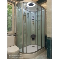 Душевая кабина Frank F610L с баней, 120 х 80 см, 98798855