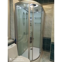 Душевая кабина Frank F610L с баней, 120 х 80 см, 98798855