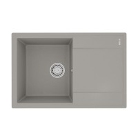 Кухонная мойка Lemark Imandra 9910027, 76 см, материал искусственный камень, грей