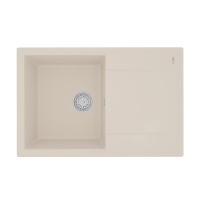 Кухонная мойка Lemark Imandra 9910030, 76 см, материал искусственный камень, шампань