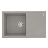 Кухонная мойка Lemark Imandra 9910033, 84 см, материал искусственный камень, грей