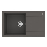 Кухонная мойка Lemark Imandra 9910035, 84 см, материал искусственный камень, серый шёлк