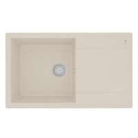 Кухонная мойка Lemark Imandra 9910036, 84 см, материал искусственный камень, шампань