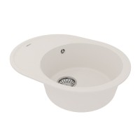 Кухонная мойка Lemark Lacha 9910052, 62 см, материал искусственный камень, жасмин