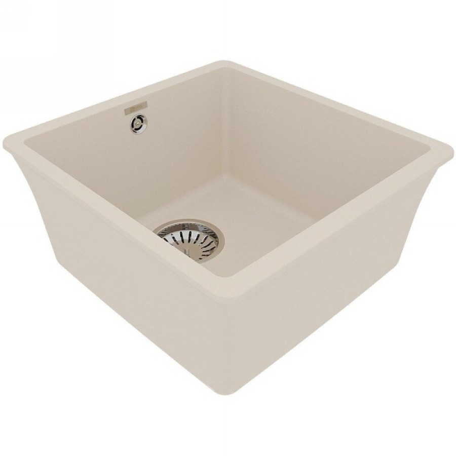 Кухонная мойка Lemark Sinara 400-U 9910066, 40 см, искусственный камень, шампань