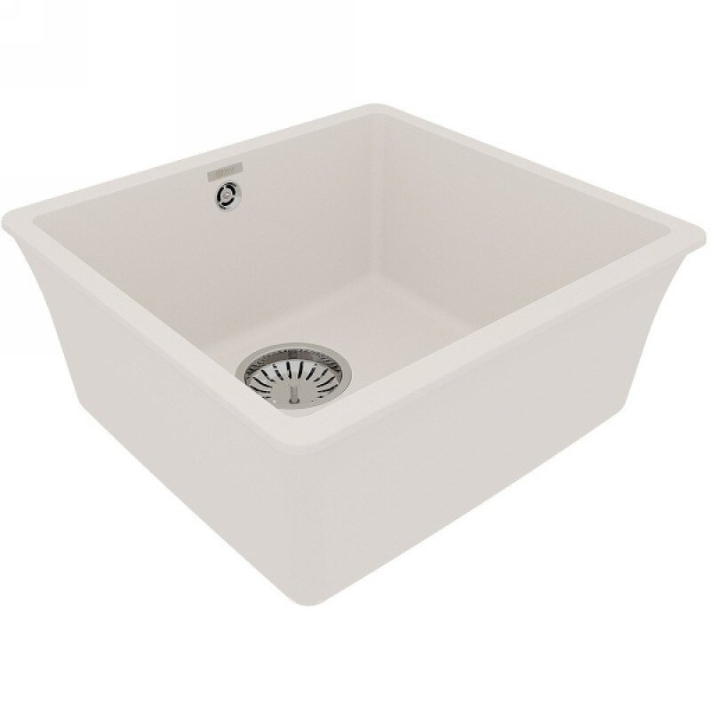 Кухонная мойка Lemark Sinara 440-U 9910070, 44 см, искусственный камень, цвет жасмин
