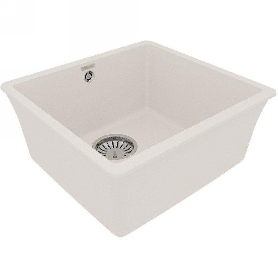 Кухонная мойка Lemark Sinara 440-U 9910070, 44 см, искусственный камень, цвет жасмин